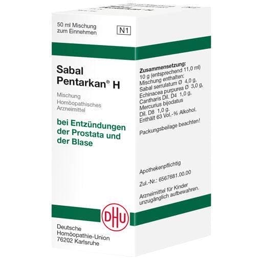 Improve prostate health, balance hormone levels, prevent hair loss in men, SABAL PENTARKAN H mixture - UKDorf