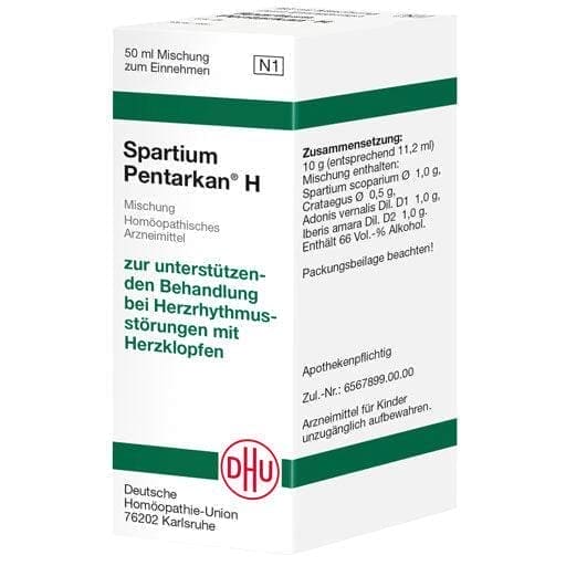 Improving the strength of muscles near heart, nerves, SPARTIUM PENTARKAN H mixture - UKDorf
