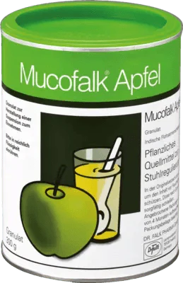Indian psyllium husks, Mucofalk® Apple Dose Granules - UKDorf