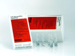 INFI RAUWOLFIA Injection, diseases of the cardiovascular system - UKDorf