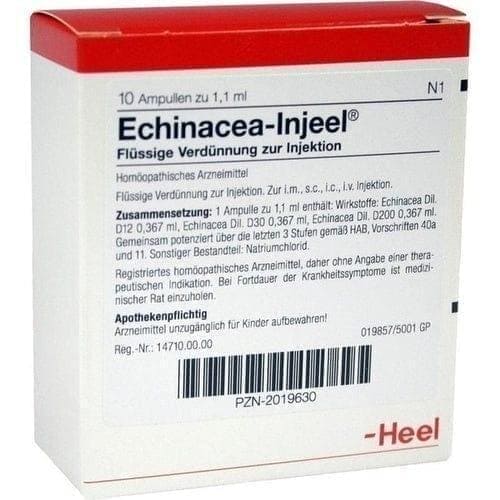 Inflammation, ECHINACEA INJEEL ampoules - UKDorf