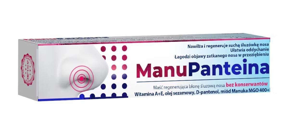 Inflammation of nasal mucosa, ManuPanteina ointment - UKDorf