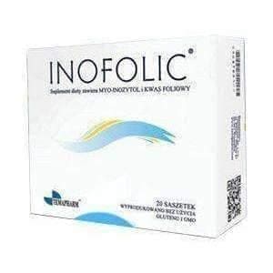 INOFOLIC Sachets N20 PCOS Treatment, Inositol & Folic Acid Ovulation UK stock UK
