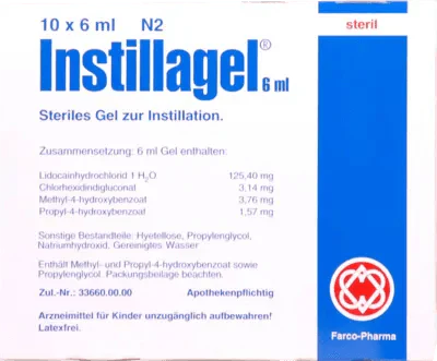 INSTILLAGEL, instillagel gel - UKDorf