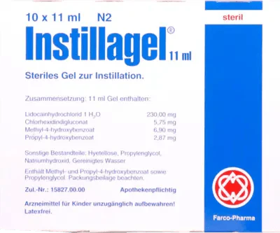 INSTILLAGEL, instillagel gel - UKDorf