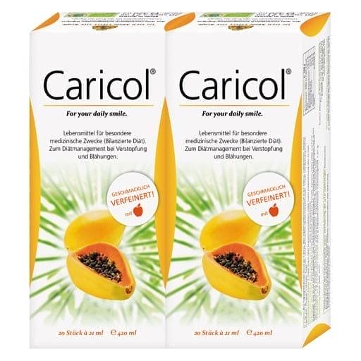 Intestines a boost from the power of papaya, CARICOLE sachet double pack - UKDorf