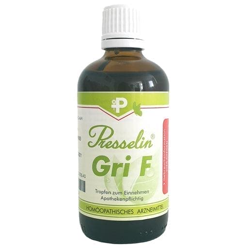 Irritable bowel syndrome, motion sickness, PRESSELIN GRI F drops - UKDorf
