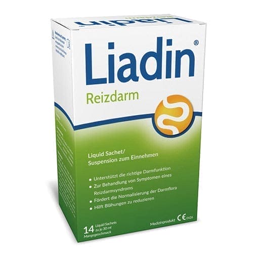 Irritable bowel syndrome treatment, LIADIN Irritable Bowel Sachets Suspension - UKDorf