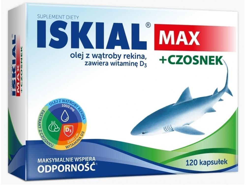 Iskial Max + Garlic capsules 120 - UKDorf