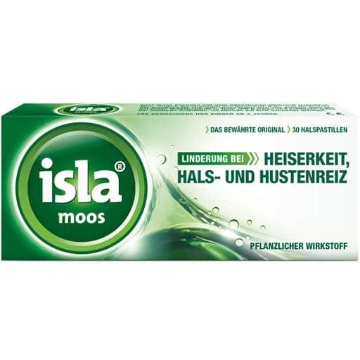 ISLA MOSS,dry mouth and sore throat pastilles - UKDorf