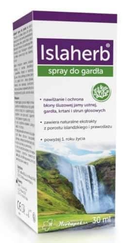 Islaherb throat hoarseness spray 30ml UK