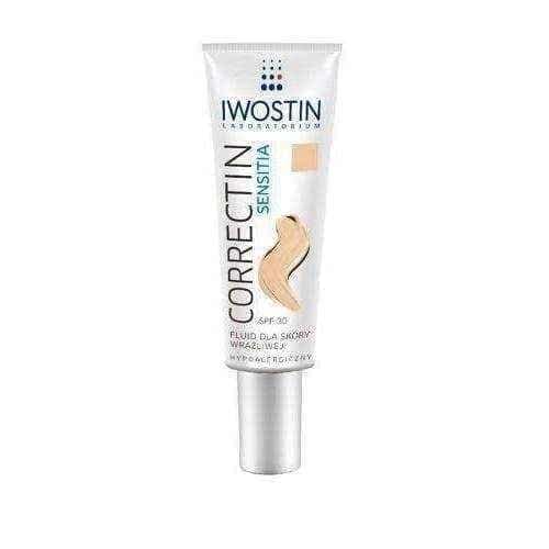 IWOSTIN Correctin Sensitia fluid for sensitive skin No. 03 SPF30 30ml UK