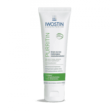 IWOSTIN Purritin night cream 40ml UK
