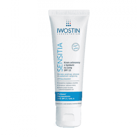 IWOSTIN SENSITIA Protective cream with lipids for winter SPF 15 50ml UK
