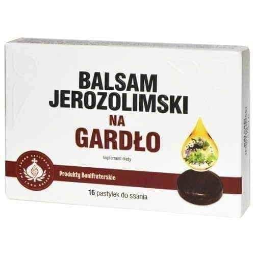 Jerusalem throat balsam x 16 lozenges UK