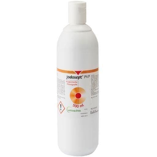 JODOSEPT PVP Liquid soap containing iodine 500 ml UK