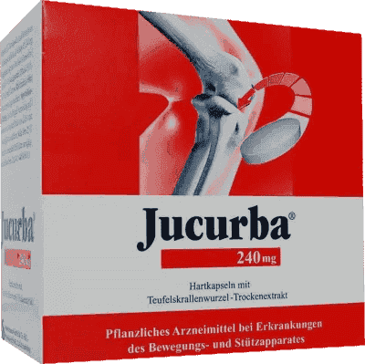 JUCURBA 240 mg hard capsules, Devils claw root dry extract - UKDorf