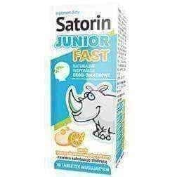 Junior satorin Fast x 10 effervescent tablets, immune system booster UK