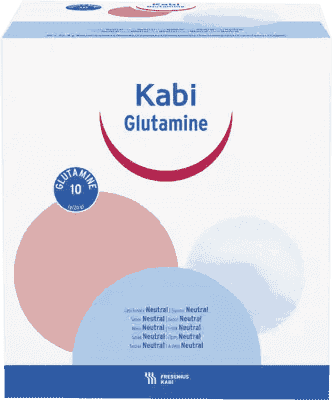KABI Glutamine, neutral l-glutamine, powder sachets, High glutamine content - UKDorf