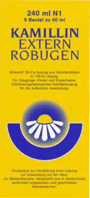 KAMILLIN External Robugen, chamomile flower, itching vagina, haemorrhoids, eczema - UKDorf
