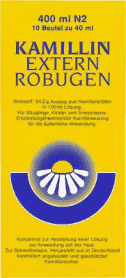 KAMILLIN External Robugen, chamomile flower, itching vagina, haemorrhoids, eczema - UKDorf