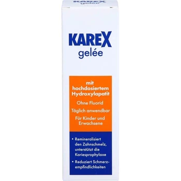 KAREX jelly, natural toothpaste without fluoride, calcium, xylitol, hydroxyapatite - UKDorf