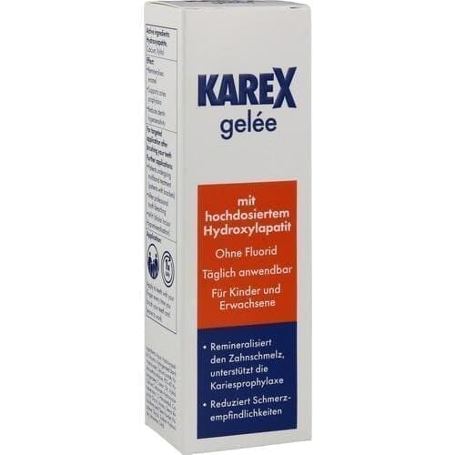 KAREX jelly, natural toothpaste without fluoride, calcium, xylitol, hydroxyapatite - UKDorf
