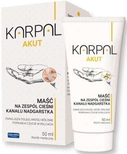 Karpal Akut, carpal tunnel syndrome, ointment - UKDorf