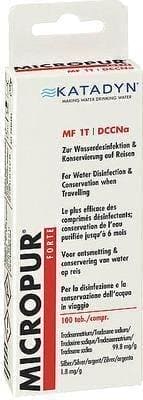 Katadyn MICROPUR forte water MF 1T tablets UK