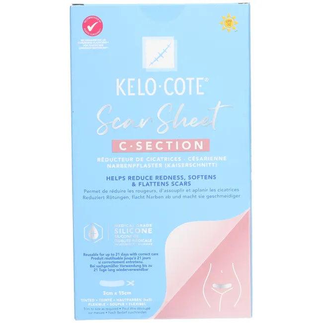 KELO-COTE® silicone scar plaster caesarean section - UKDorf