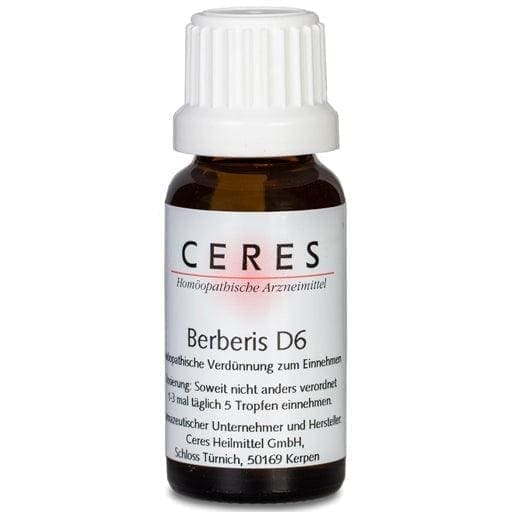 Kidney stones, Chronic kidney disease, Berberis D 6 Dilution, CERES - UKDorf