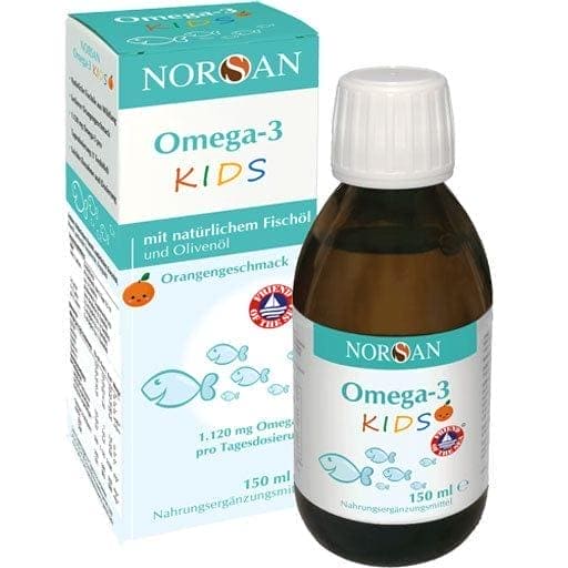 Kids omega 3, kids omega 3 epa dha, NORSAN liquid - UKDorf