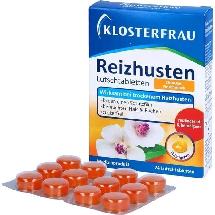 KLOSTERFRAU dry cough lozenges 24 pieces - UKDorf