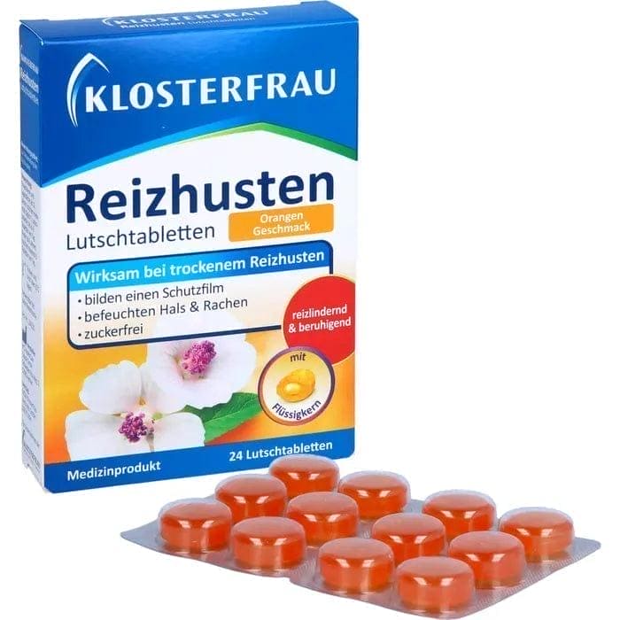 KLOSTERFRAU dry cough lozenges 24 pieces - UKDorf