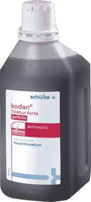 KODAN tincture forte colored 1 l, disinfectant, Virucide against rota, adenoviruses, antiseptic - UKDorf