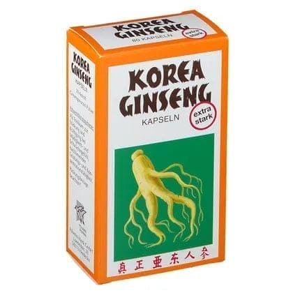 Korea ginseng capsules extra strong - UKDorf