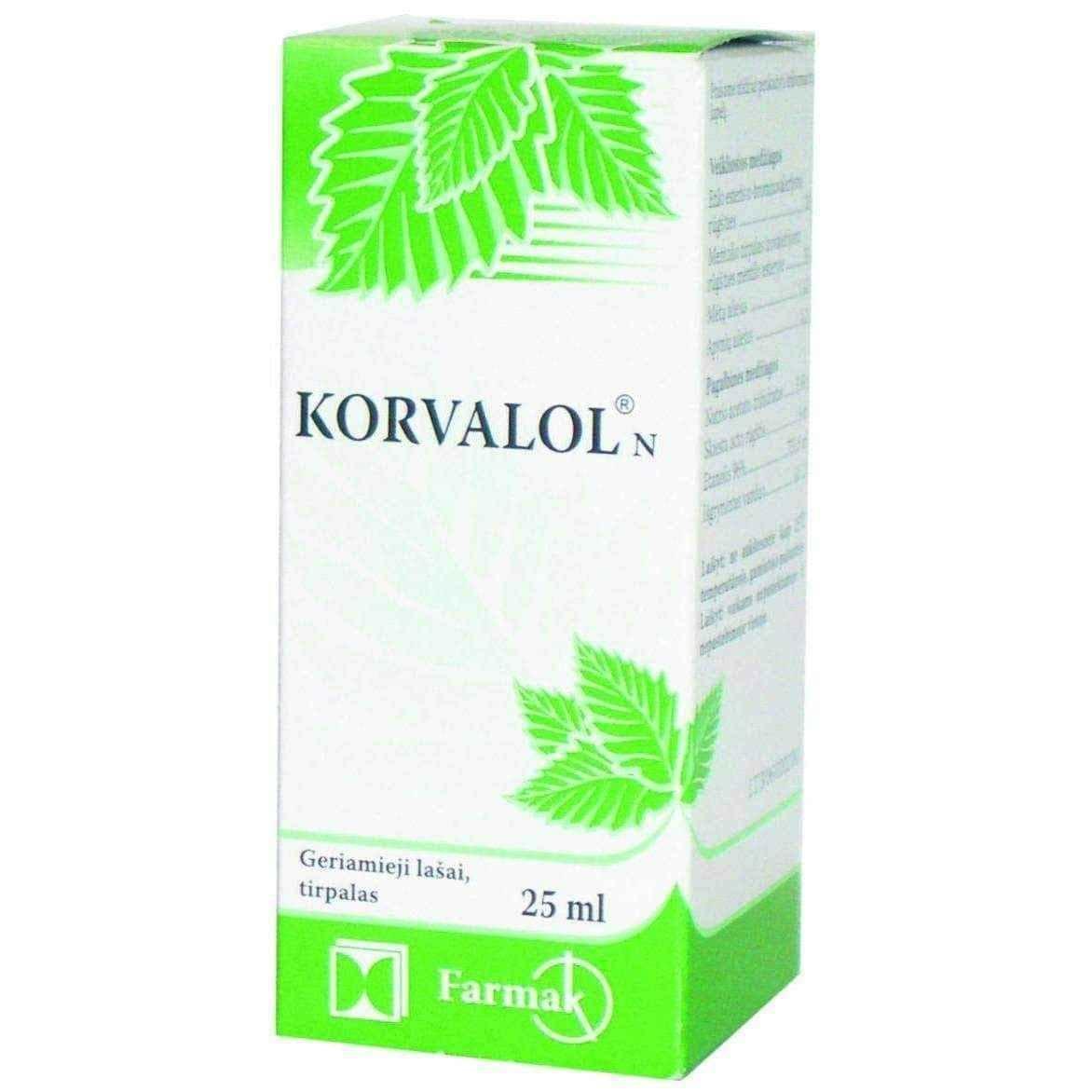 KORVALOL N 25 ml UK