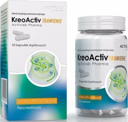 KreoActiv Plus, amylase, protease, lactase, cellulase, lipase - UKDorf