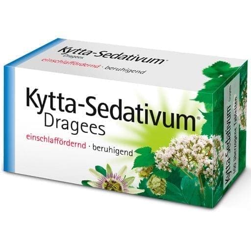 KYTTA SEDATIVE Dragees, valerian root, hop cone, passion flower - UKDorf