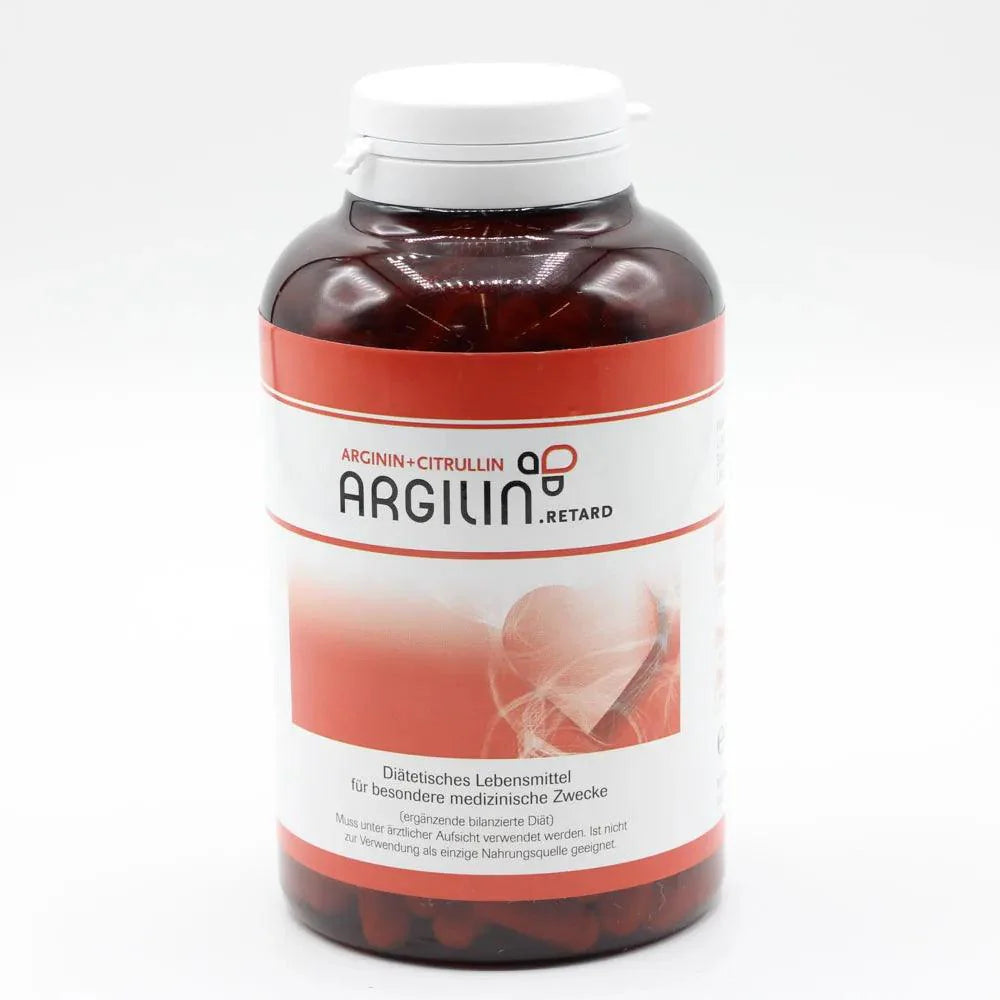 L-arginine base, L-citrulline, ARGILINE retard capsules - UKDorf