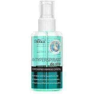 L'Biotica Antiperspirant to the feet Bloker unpleasant odor 150ml UK