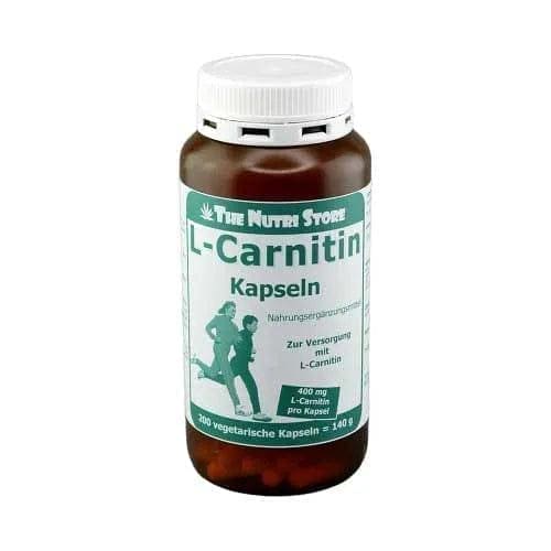 L-CARNITINE 400 mg capsules 200 pcs, l carnitine - UKDorf