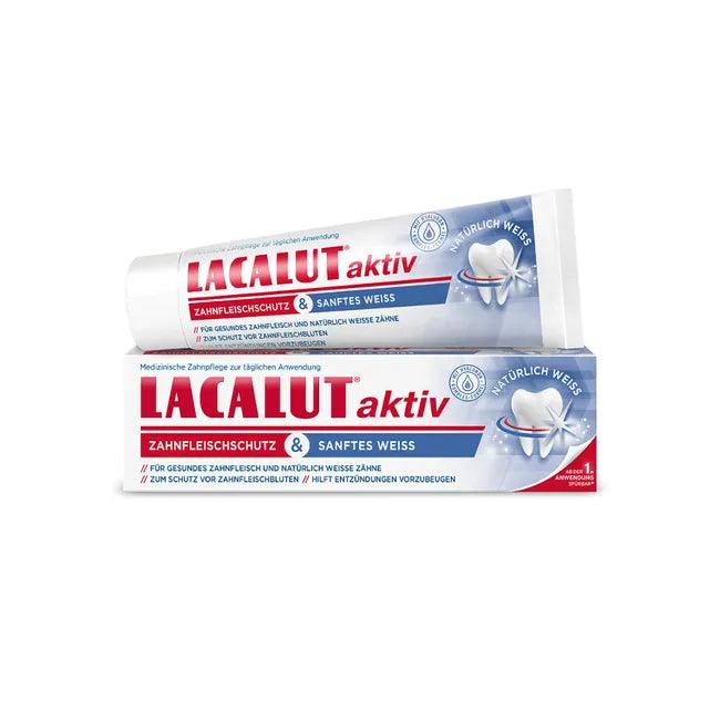 LACALUT active gum protection, gentle whitening toothpaste - UKDorf