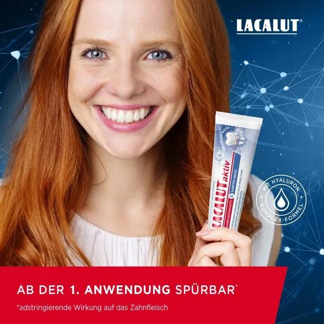 LACALUT active gum protection, gentle whitening toothpaste - UKDorf