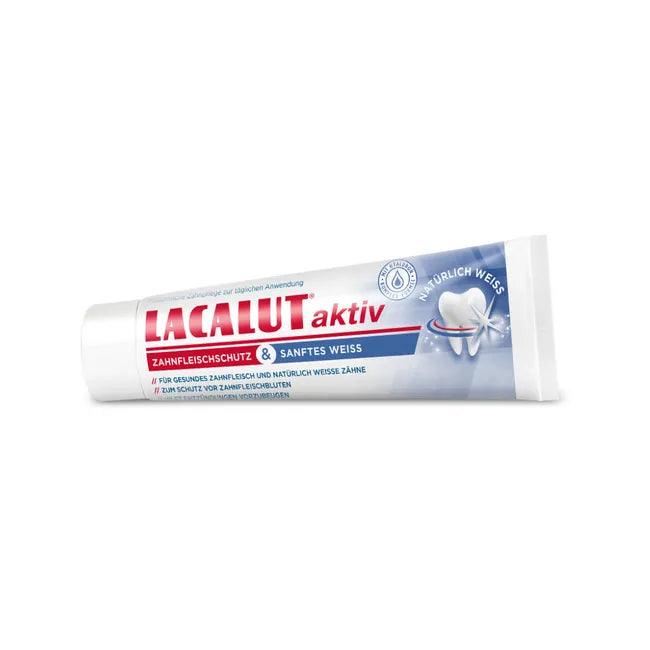 LACALUT active gum protection, gentle whitening toothpaste - UKDorf