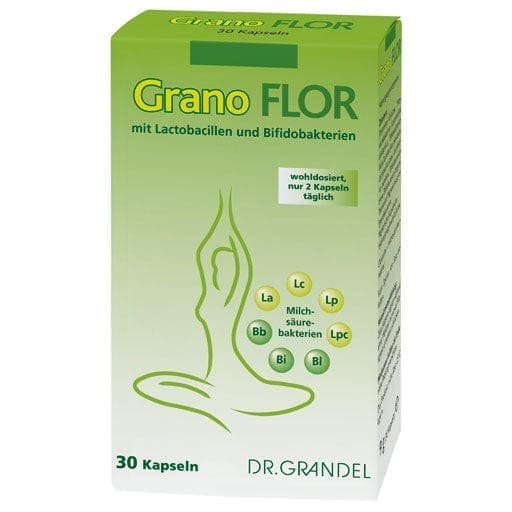 Lactobacilli and bifidobacteria, GRANOFLOR probiotic Grandel capsules - UKDorf