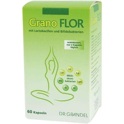 Lactobacilli and bifidobacteria, GRANOFLOR probiotic Grandel capsules - UKDorf