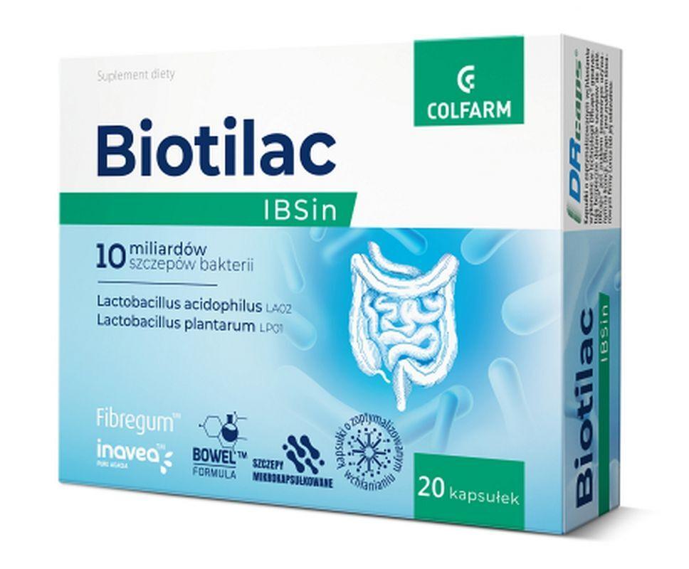 Lactobacillus acidophilus, Lactobacillus plantarum, Biotilac IBSin - UKDorf