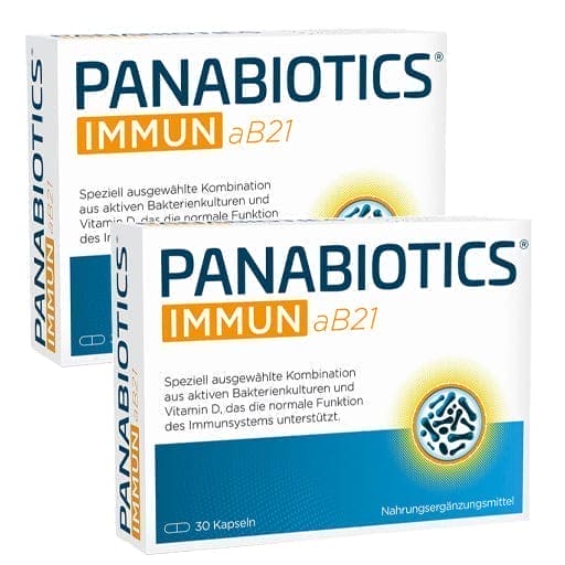 Lactobacillus plantarum, vitamin D, cholecalciferol, PANABIOTICS IMMUN aB21 Capsules - UKDorf