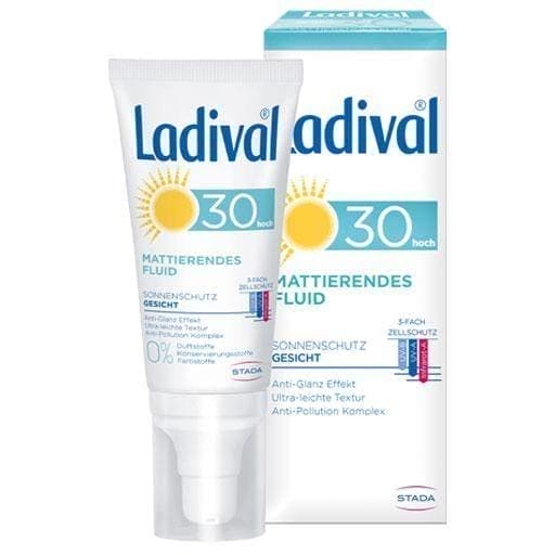 LADIVAL sun protection face fluid Mattifying SF 30 UK
